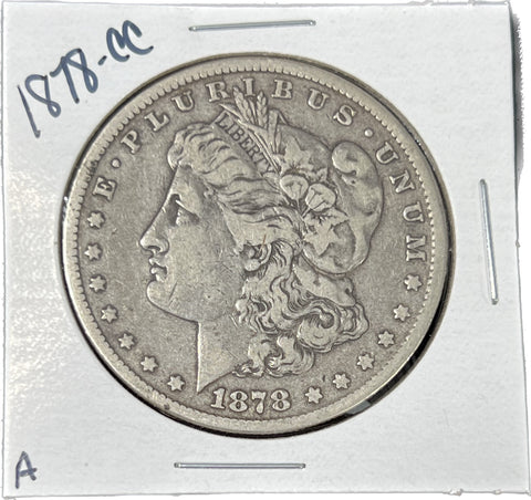 <a> 1878 "CC" Carson City Morgan Silver DOLLAR Circulated  BUY IT NOW!!! Click Full Details to BUY!!