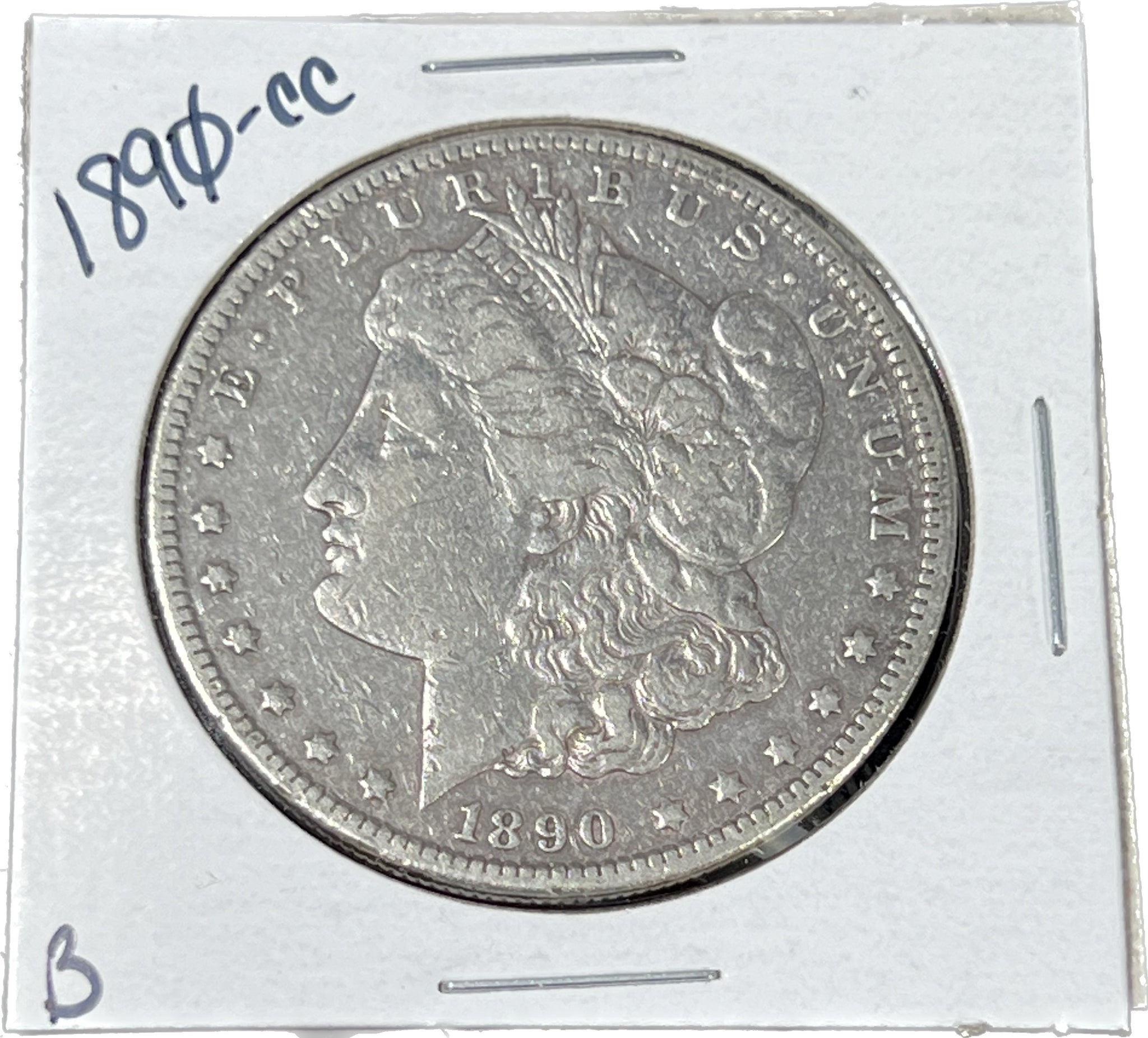 <b> 1890 "CC" Carson City Morgan Silver DOLLAR Circulated  BUY IT NOW!!! Click Full Details to BUY!!