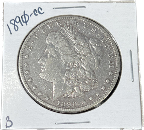 <b> 1890 "CC" Carson City Morgan Silver DOLLAR Circulated  BUY IT NOW!!! Click Full Details to BUY!!