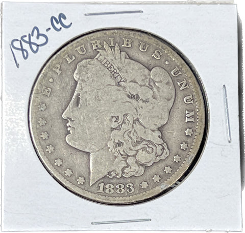 1883 "CC" Carson City Morgan Silver DOLLAR Circulated  BUY IT NOW!!! Click Full Details to BUY!!