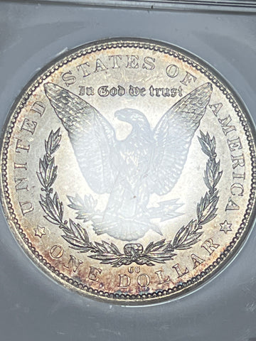 1884 CC NGC Ms63 With Rev Toning Graded MORGAN **FREE SHIPPING** BUY it NOW!!