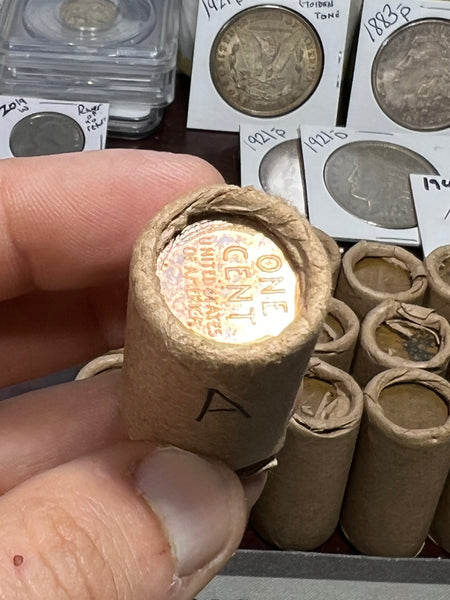 A 1 Roll of (50) ASSORTED Better Date/Grade WHEAT Cents RIP-N-SHIP!! VOL 4 READ ENTIRE DESCRIPTION BEFORE BUYING!!! AUCTION ROLLS!!! ***Bidding starts @ $85!!!***