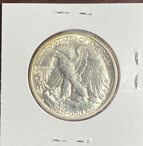 (2) WALKING LIBERTY HALF DOLLARS BU+ Condition (1) 1944 S & (1) 1946 S