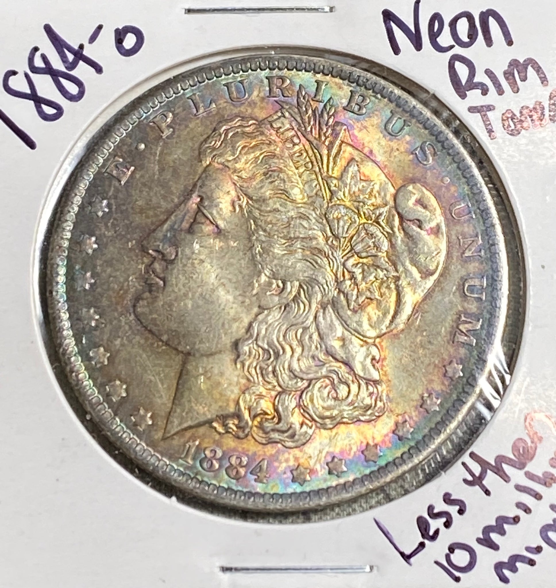 1884 O RAINBOW NEON RIM SUPER TONER *MID-END TONING* **Free Shipping** CLICK HERE TO BUY IT NOW!!