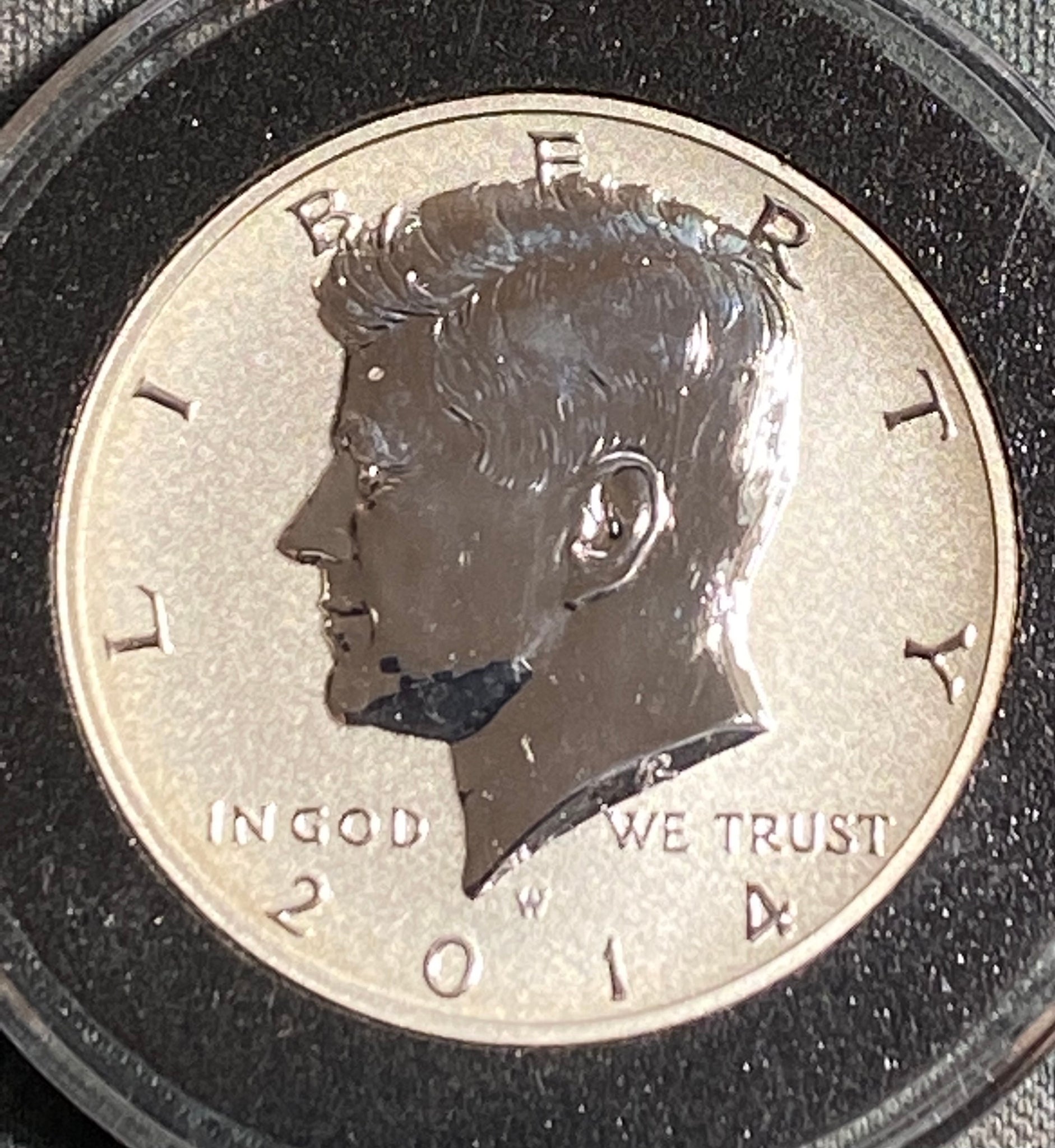 2014-W REVERSE PROOF KENNEDY EXTREMELY RARE!! 90% Silver!! HARD CASE INCLD **Free Shipping** CLICK FULL DETAILS TO BID!!