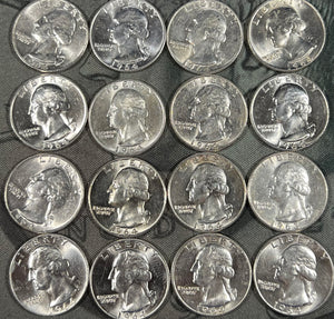 1964 P or D Brilliant UNCIRCULATED 90% Silver Quarter **Free Shipping** **BUY IT NOW**. {{only 10 left @  8.11.22}}