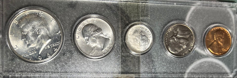 1964 P GEM/BU 5 COIN MINT SET in Whitman Holder **Free Shipping** CLICK FULL DETAILS TO BID!!