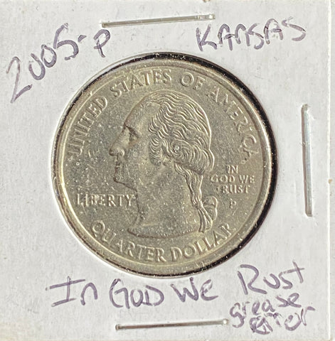 2005 P Kansas Rust Grease Error