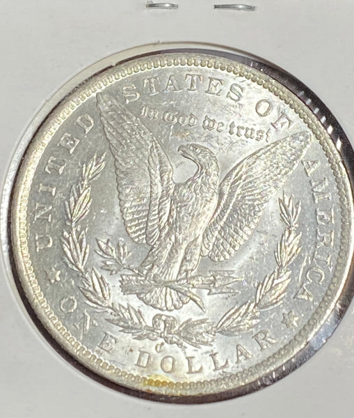1883 O BRIGHT ORANGE/Rainbow MID-High END TONED Morgan Silver Dollar  **FREE SHIPPING** Click MORE DETAILS to BID!!