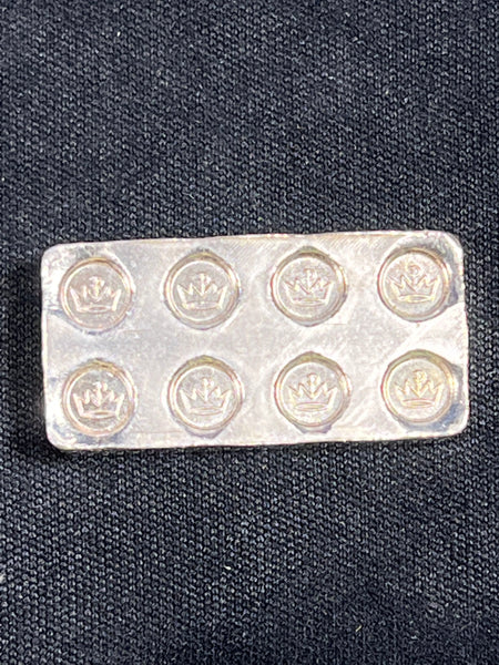 1 OZ SILVER LEGO  **Monarch Precious Metels** **FREE SHIPPING** CLICK Full Details TO BID!!! Starting Bid @ $40