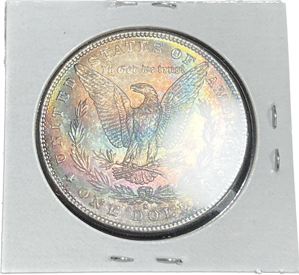 1881 S "ALL-OVER Rainbow" TONER Morgan Silver DOLLAR **Free Shipping** CLICK HERE TO BUY IT NOW!!