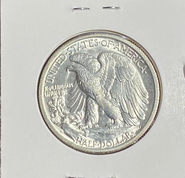 (2) WALKING LIBERTY HALF DOLLARS BU+ Condition (1) 1944 S & (1) 1946 S