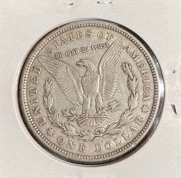 1921 D MORGAN SILVER Dollar AU CONDITION **BOOK FILLER** **FREE SHIPPING** CLICK FULL DETAILS TO BID!! B