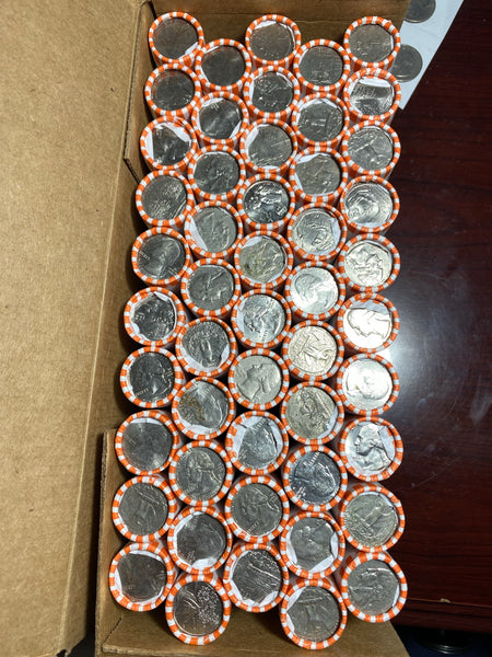 2 Rolls of Florida Quarters Unsearched and YOU KEEP THE KEEPERS!! CAR WASH QUARTER EDITION **22 Sets of  ROLLS AVAILABLE on @ 4pm EASTERN for TOMORROWS LIVE EVENT!!**
