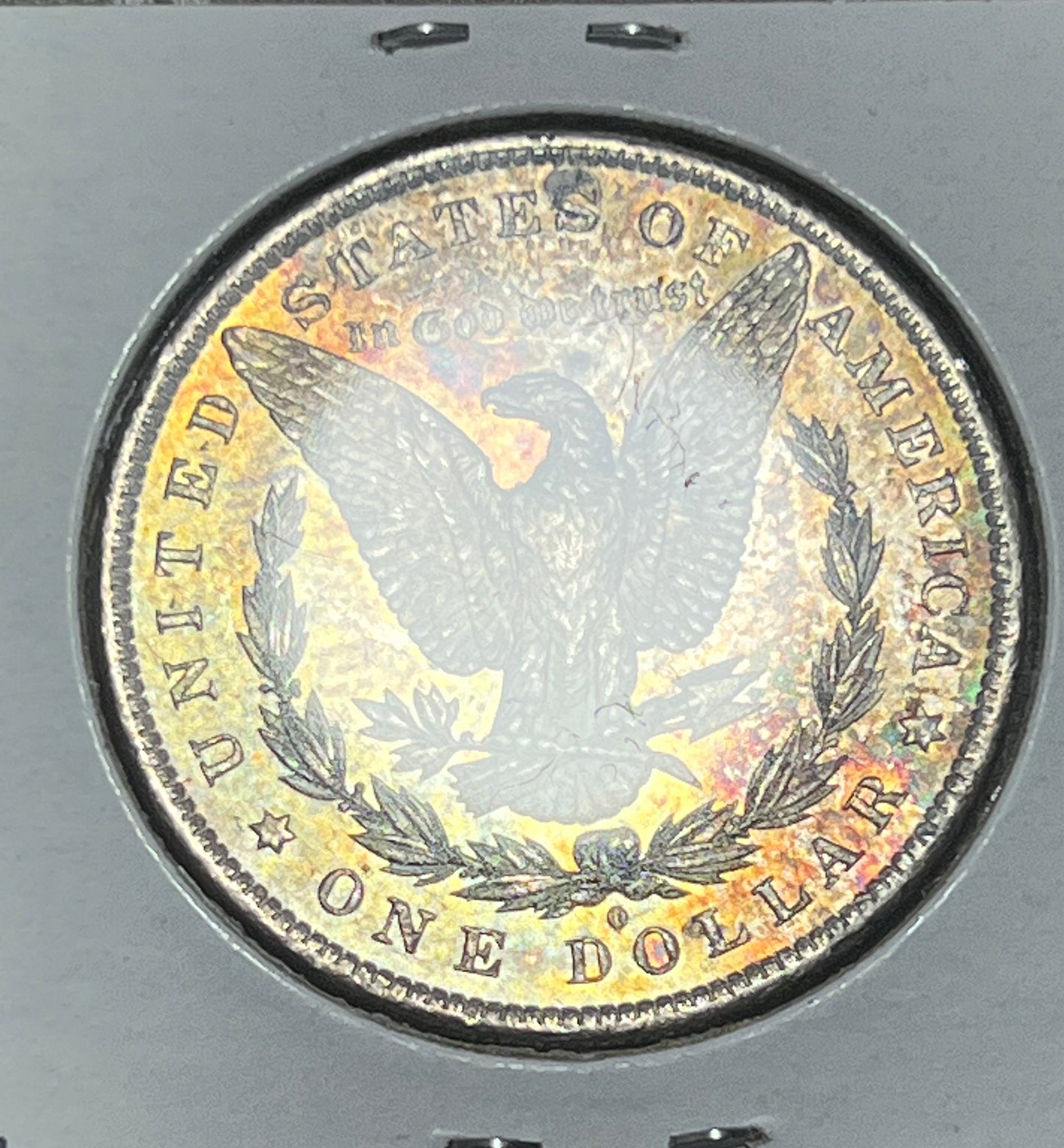 1884 O RAINBOW *PL* REV & SUPER *PL* CRISP OBV TONER MORGAN **FREE SHIPPING** BUY it NOW!!