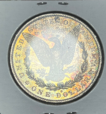 1884 O RAINBOW *PL* REV & SUPER *PL* CRISP OBV TONER MORGAN **FREE SHIPPING** BUY it NOW!!