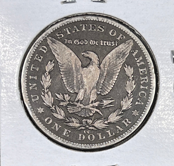 1891 CARSON CITY "CC" Morgan Silver Dollar CIRCULATED in Great CONDITION!! CLICK Full Details to BID!! Bid Starts @ @ $220!!