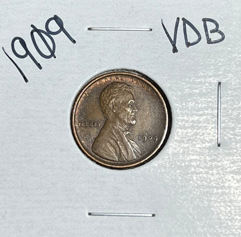 1909 VDB Wheat Back Penny **FREE SHIPPING** CLICK FULL details to BID!!