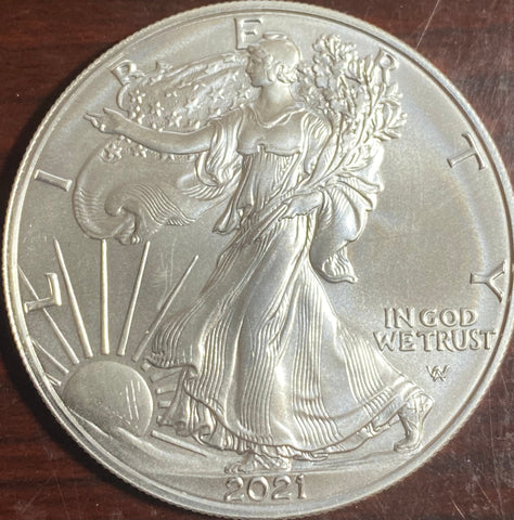 2021 AMERICAN SILVER EAGLE**TYPE 2** MS CONDITION 1 oz Silver $1 Coin **FREE SHIPPING** Click MORE DETAILS to BID!!