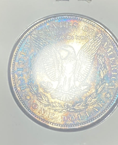 1896 P Morgan Neon BLUE GREEN PURPLE RED MONSTER TONER BU+ CONDITION **FREE SHIPPING**