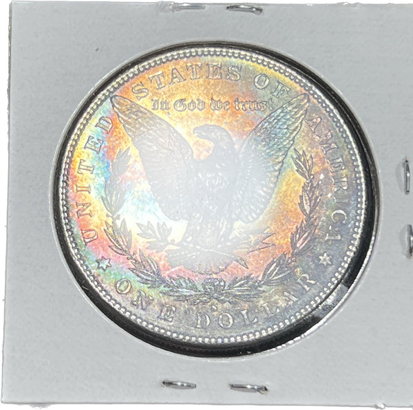 1881 S "ALL-OVER Rainbow" TONER Morgan Silver DOLLAR **Free Shipping** CLICK HERE TO BUY IT NOW!!