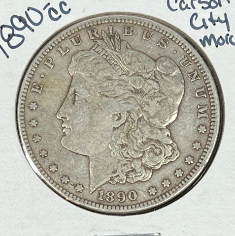 b)1890 CARSON CITY "CC" Morgan Silver Dollar GREAT CONDITION *ICONIC CARSON CITY* **FREE SHIPPING** BUY IT NOW!!!