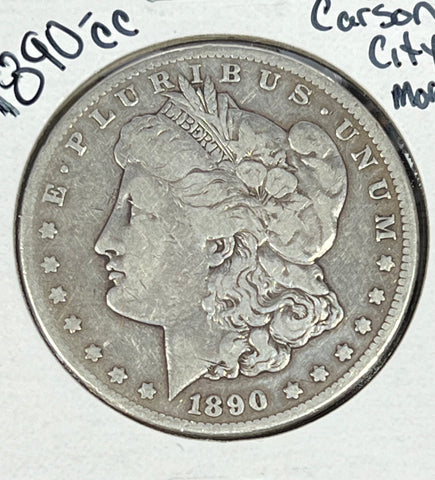 a)1890 CARSON CITY "CC" Morgan Silver Dollar GREAT CONDITION *ICONIC CARSON CITY* **FREE SHIPPING** BUY IT NOW!!!