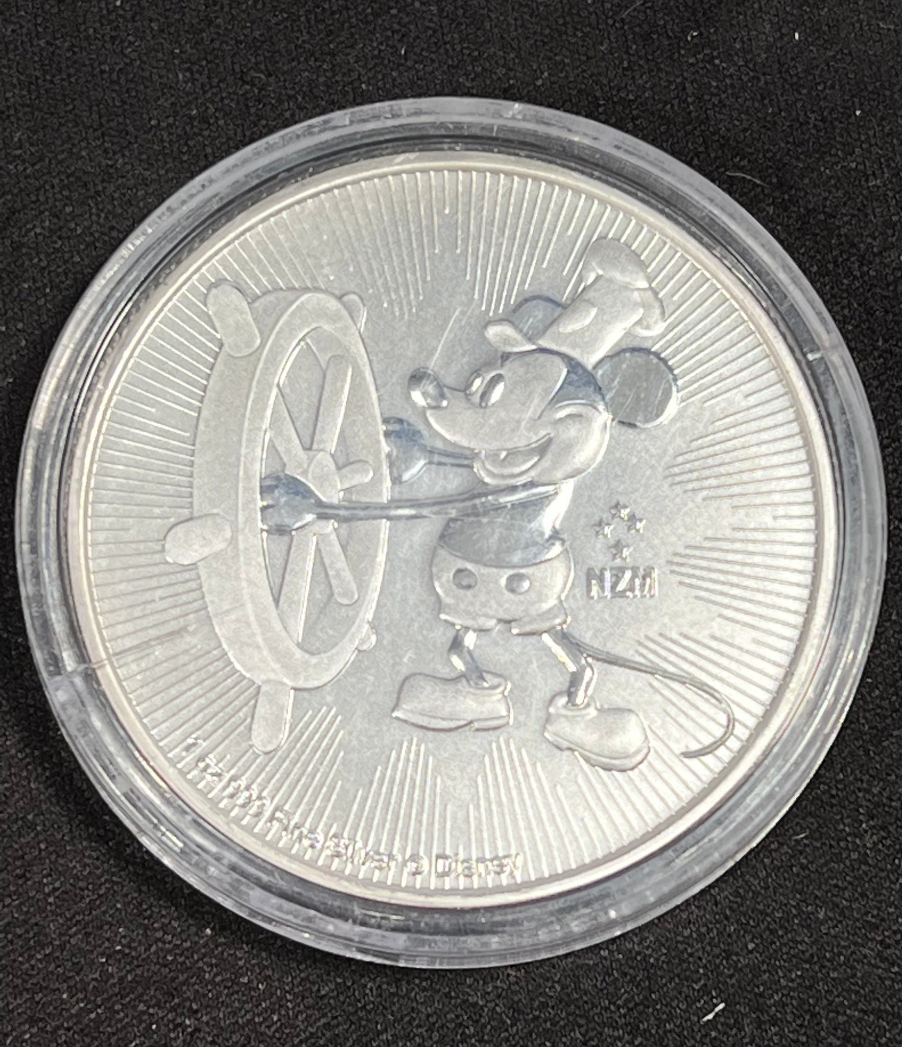 2017 NIUE 2 Dollar SteamBoat Willie Mickey 1 Oz .999 Silver COLLECTIBLE COIN *RARE* **Free Shipping** CLICK FULL DETAILS TO BID!! Bid Starts @ $70!!