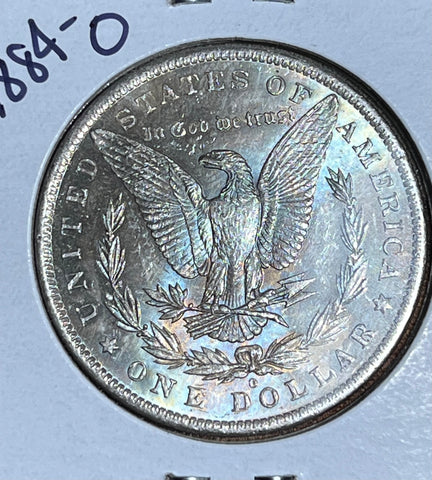 1884 O BLUEBERRY SUPER TONER REVERSE EXTREMELY CLEAN MORGAN  **Free Shipping** CLICK HERE TO BUY IT NOW!!
