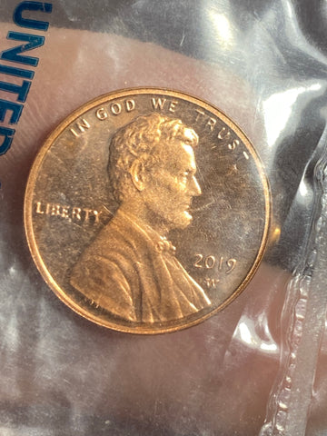 2019 West Point Mint **RARE REVERSE PROOF** PENNY in Cello with COA **FREE SHIPPING** CLICK FULL DETAILS TO BID!! A.2