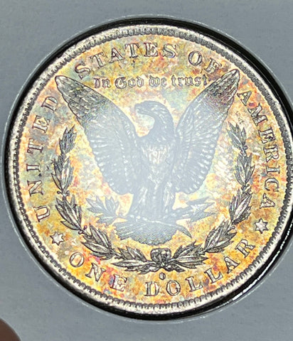 1884 O NEON GOLD DMPL TONED HIGH END TONER MORGAN **FREE SHIPPING** BUY it NOW!!