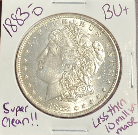 1883 O New Orleans Morgan Silver Dollar Raw High Grade!!