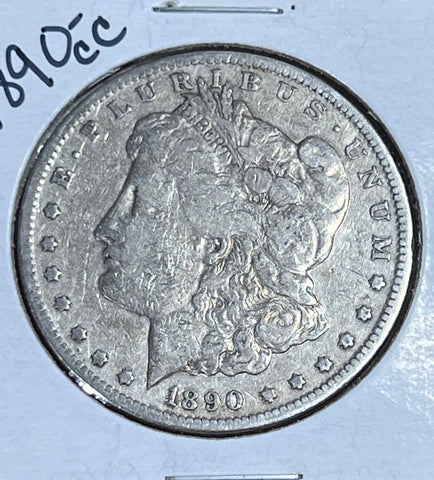 1890 Carson City CC Morgan SILVER DOLLAR AUCTION!! CIRCULATED BUT IN GREAT CONDITION!! **FREE SHIPPING** **CLICK FULL DETAILS TO BID** Bid starts @ $220!!