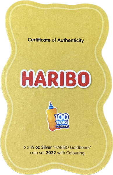 2022 Samoa Silver Haribo GoldBear Shaped 6-Coin Set AUCTION!! **FREE SHIPPING** CLICK Full Details to BID!! Bid starts @ @ $350!! **WELL BELOW APMEX** ((AUCTION ENDS Friday 1.20.23 @ 10pm))