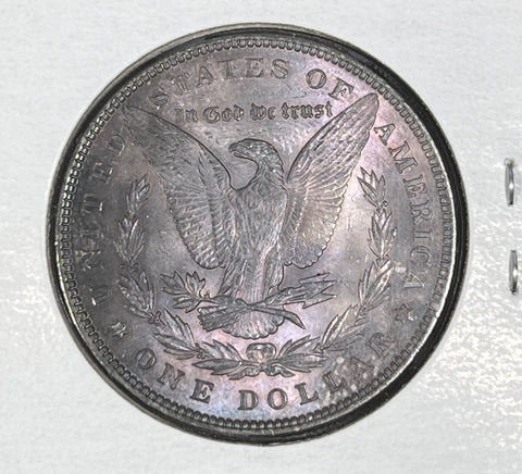 1898 P Blue/Rainbow OBV NEON PURPLE REV ENTIRE TONED Morgan Silver Dollar **FREE SHIPPING** Click here to BUY IT NOW!!