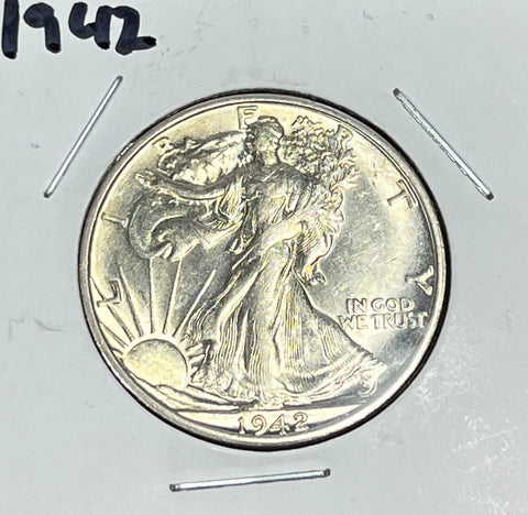 1942 P Walking Liberty Half Dollar *MS Condition* AUCTION **Click Full Details to Bid!!!**